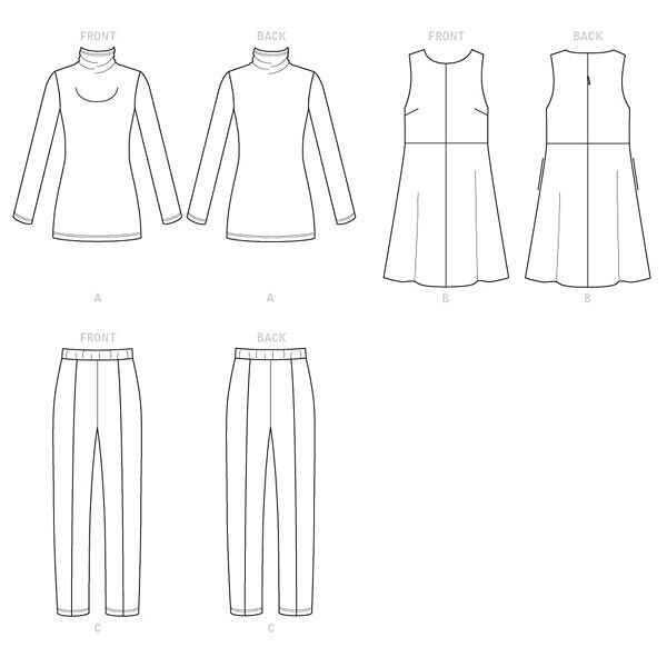 Top / Tunika | Hose-Kathryn Brenne | Vogue 9337 | 42-50, image number 10