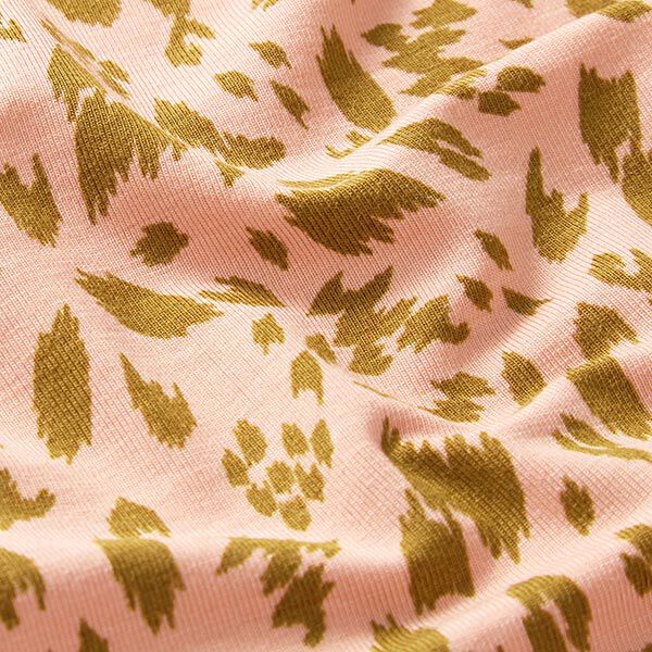 Tencel™ Modal Jersey Animalprint | by Poppy – rosa/gelbbraun – Muster, image number 2