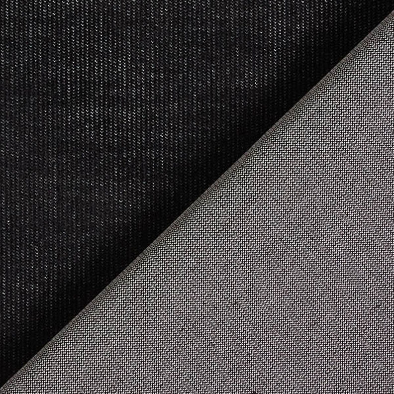 Stretch-Feincord Jeans-Look – schwarz, image number 3