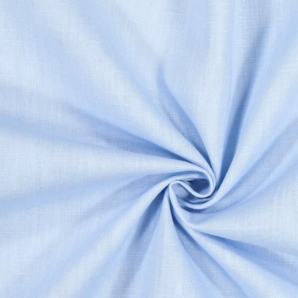 Leinen Medium – babyblau | Reststück 50cm