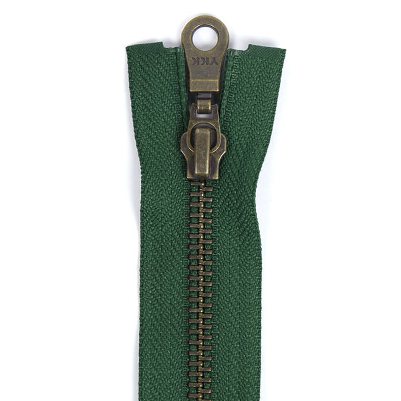 Reißverschluss teilbar | Metall antik (890) | YKK,  image number 1