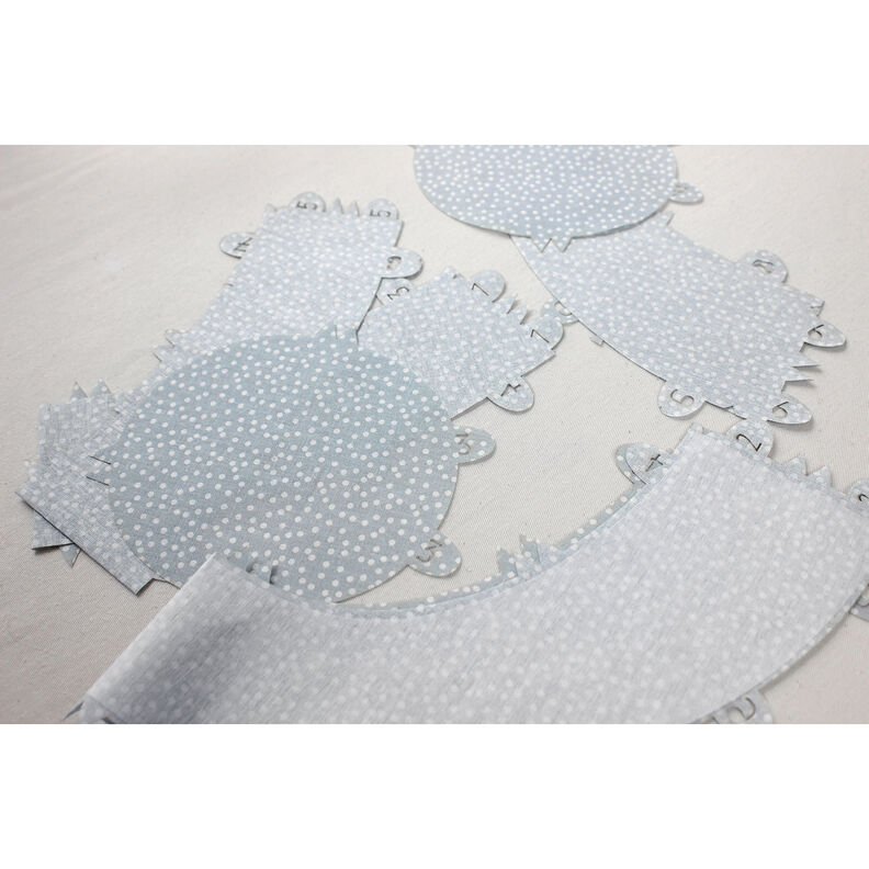 "Nähen nach Zahlen"-Paket Mütze BUCKIE | 44-46 – babyblau,  image number 6