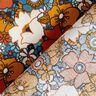 Baumwollstoff Cretonne Retro Blumen – karamell,  thumbnail number 4