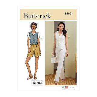 Weste / Hose / Shorts | Butterick 6901 | 32-40, 
