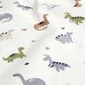 Baumwolljersey glückliche Dinosaurier – elfenbein/schilf,  thumbnail number 2