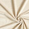 Nicki Stoff Glitzerstreifen – hellbeige/silber metallic,  thumbnail number 3