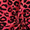 French Terry Sommersweat Leo und Blumen – pink/orange,  thumbnail number 3
