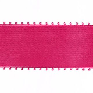 Satinband Picotkante - pink, 