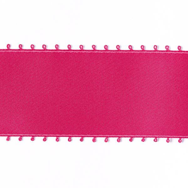 Satinband Picotkante - pink, image number 1
