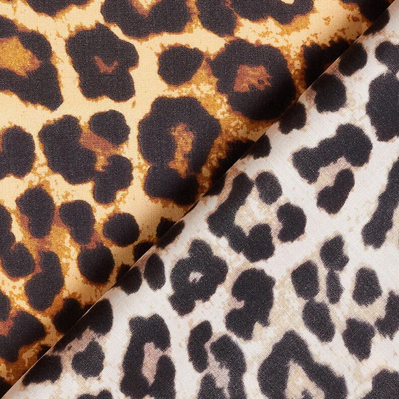 Viskosestoff Leo – beige/schwarz, image number 4