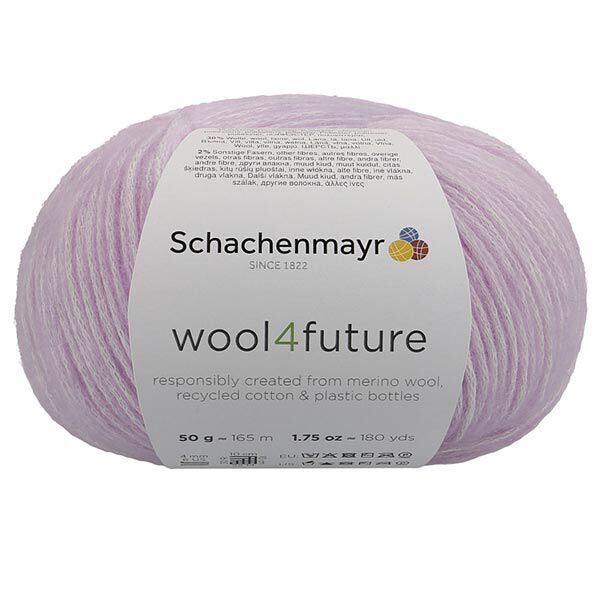 Wool4future, 50g (0040) - flieder | Schachenmayr,  image number 2