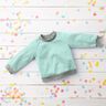 Leichter French Terry Uni – eisblau,  thumbnail number 5