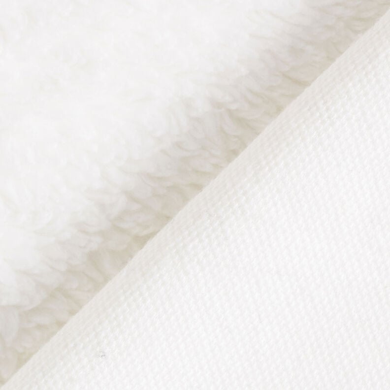 Sherpa Baumwoll-Mix Uni – wollweiss,  image number 4