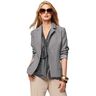 Leinenstoff Ramie-Mix stonewashed, schwere Qualität – grau,  thumbnail number 4