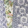 Baumwollstoff Cretonne florales Mandala – weiss/nachtblau,  thumbnail number 5