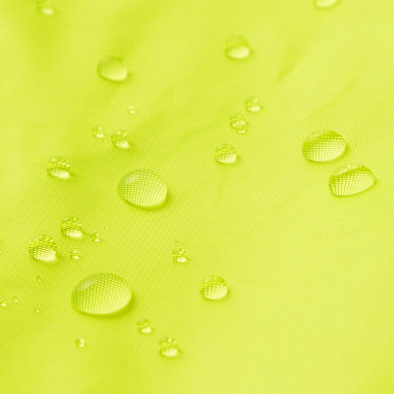 Wasserabweisender Jackenstoff ultraleicht – neongelb,  image number 5