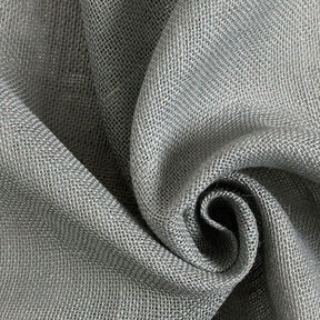 Dekostoff Jute Uni 150 cm – grau, 