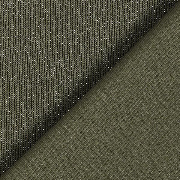 Jersey Glitzer Uni – dunkelpinie | Reststück 100cm