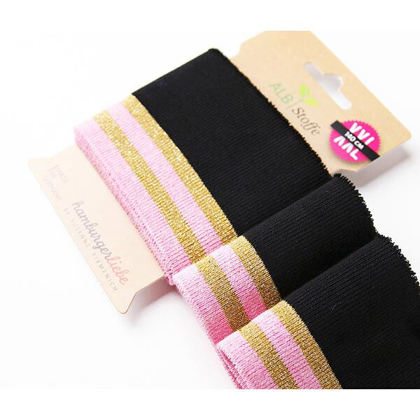 BIO-STRICKBÜNDCHEN CUFF ME Glam  [140 CM | 8 CM]  | Albstoffe | Hamburger Liebe,  image number 2