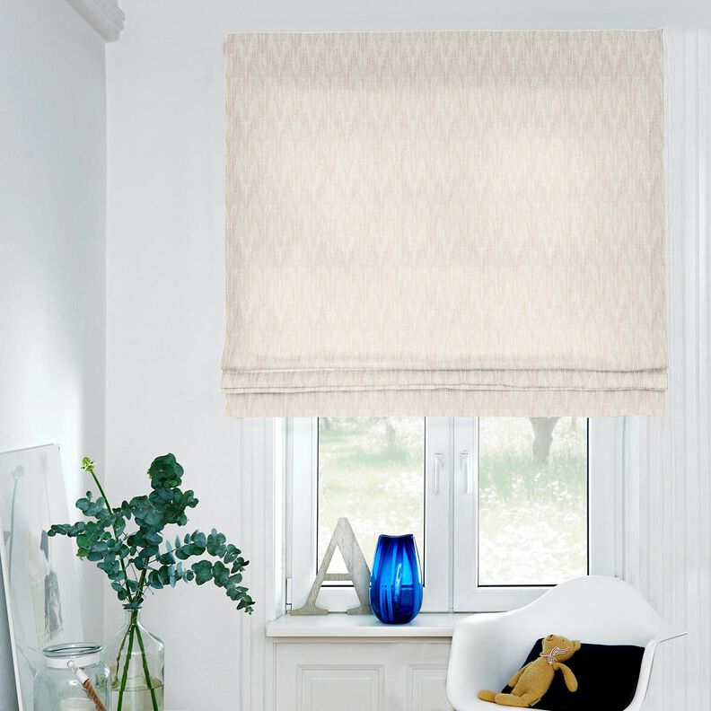 Dekostoff Jacquard abstraktes Gewebe recycelt – natur, image number 6