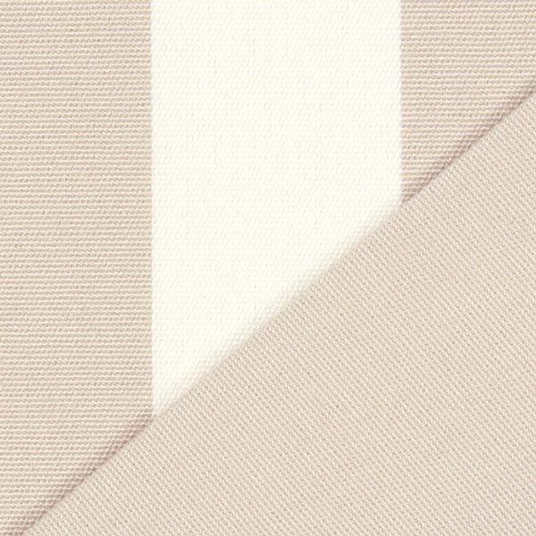 Outdoor Dekostoff Acrisol Listado – wollweiss/dunkelbeige,  image number 3