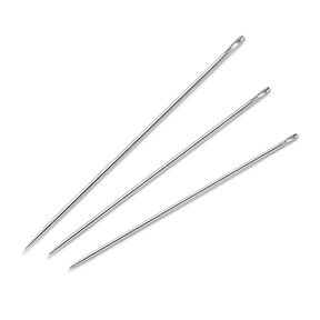 Nähnadeln lang NM 3-7 [44 x 0,9 mm / 40 x 0,8 mm / 38 x 0,7 mm] | Prym, 