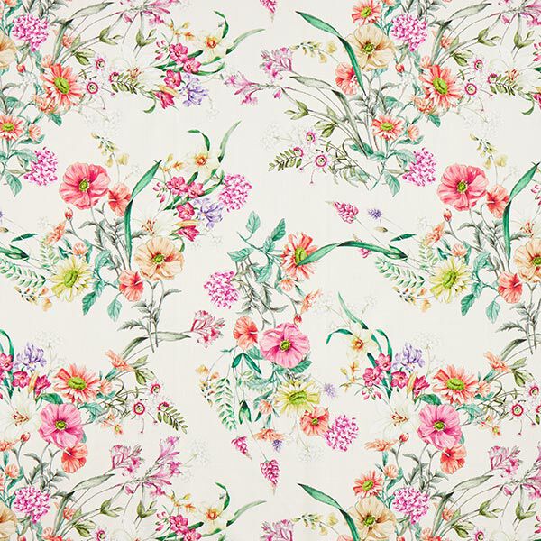 Panama Stretch Schnittblumen – creme | Reststück 50cm