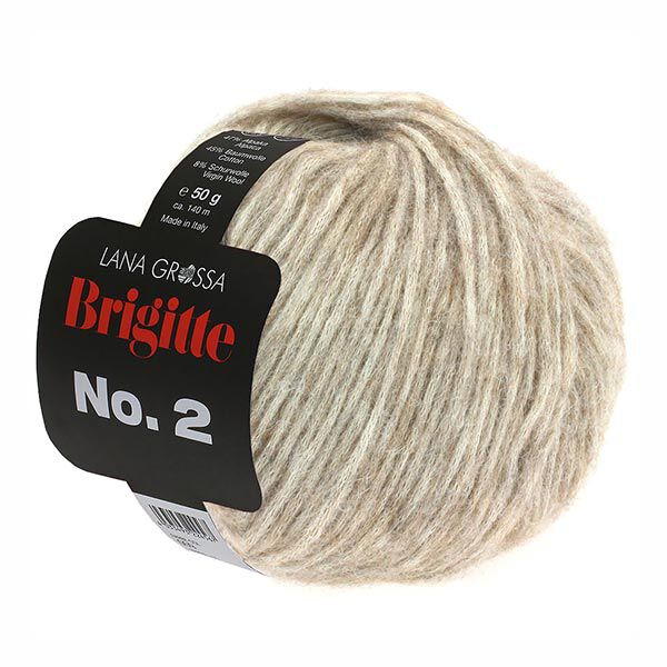 BRIGITTE No.2, 50g | Lana Grossa – beige, image number 1