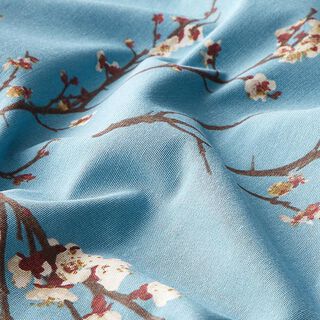 Dekostoff Ottoman Frühling – blau, 