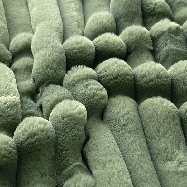 Polsterstoff Kuschelrippe – schilf,  image number 3