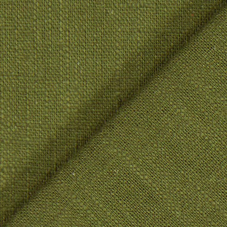 Leinenstoff Ramie-Mix medium – dunkeloliv,  image number 4