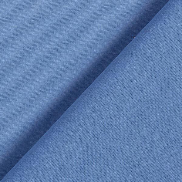 Baumwollbatist Uni – jeansblau | Reststück 50cm