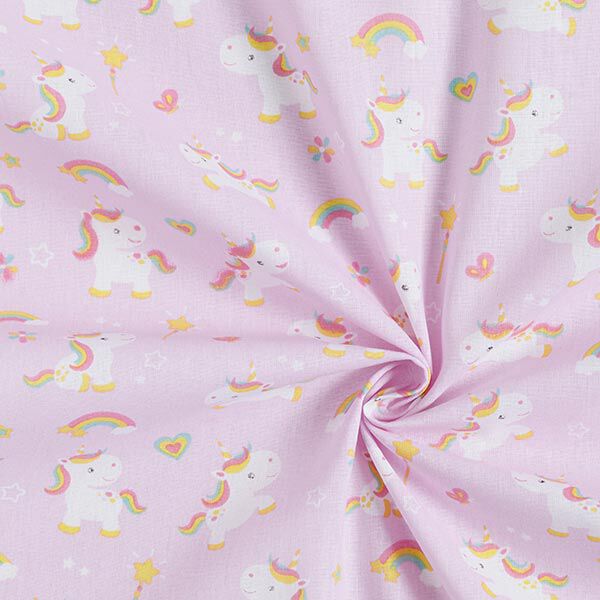 Popeline Einhorn – rosa, image number 3