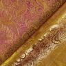 Bekleidungsjacquard Metallic Paisley – lila/gold,  thumbnail number 6