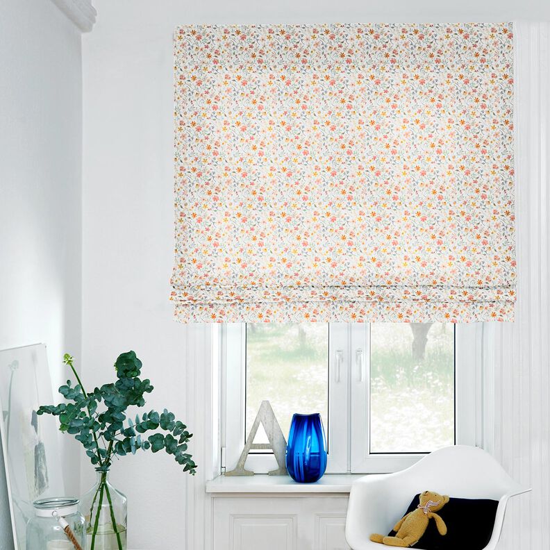Musselin/ Doppel-Krinkel Gewebe bunte Blumenwiese Digitaldruck | Poppy Fabrics –, image number 6