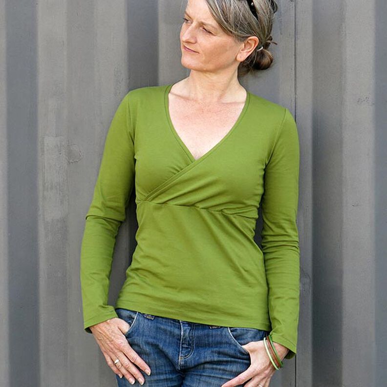 FRAU LIESE Shirt in Wickeloptik | Studio Schnittreif | XS-XXL,  image number 10