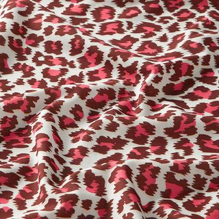 FRINGE ME Leo Pink – wollweiss/pink | Albstoffe | Hamburger Liebe, 