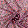 Crêpe Chiffon Paisley – rotlila,  thumbnail number 3