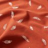 Baumwolljersey Federn – terracotta,  thumbnail number 2