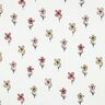 Waffeljersey Blumen | Poppy Fabrics – elfenbein/apricot,  thumbnail number 1
