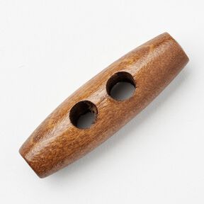 Knebelknopf Holz [40 mm] – karamell, 