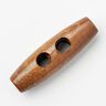 Knebelknopf Holz [40 mm] – karamell,  thumbnail number 1