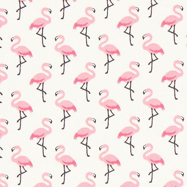 Beschichtete Baumwolle Flamingo,  image number 1
