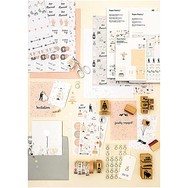 Sticker Save The Date| Rico Design – weiss/gold, image number 4