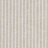 Leinen-Baumwoll-Mix breite Streifen – helltaupe/weiss,  thumbnail number 1