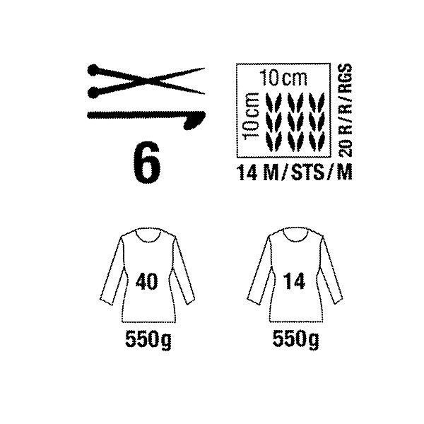 Fashion Mademoiselle Chunky | Rico Design, 50 g (002), image number 3