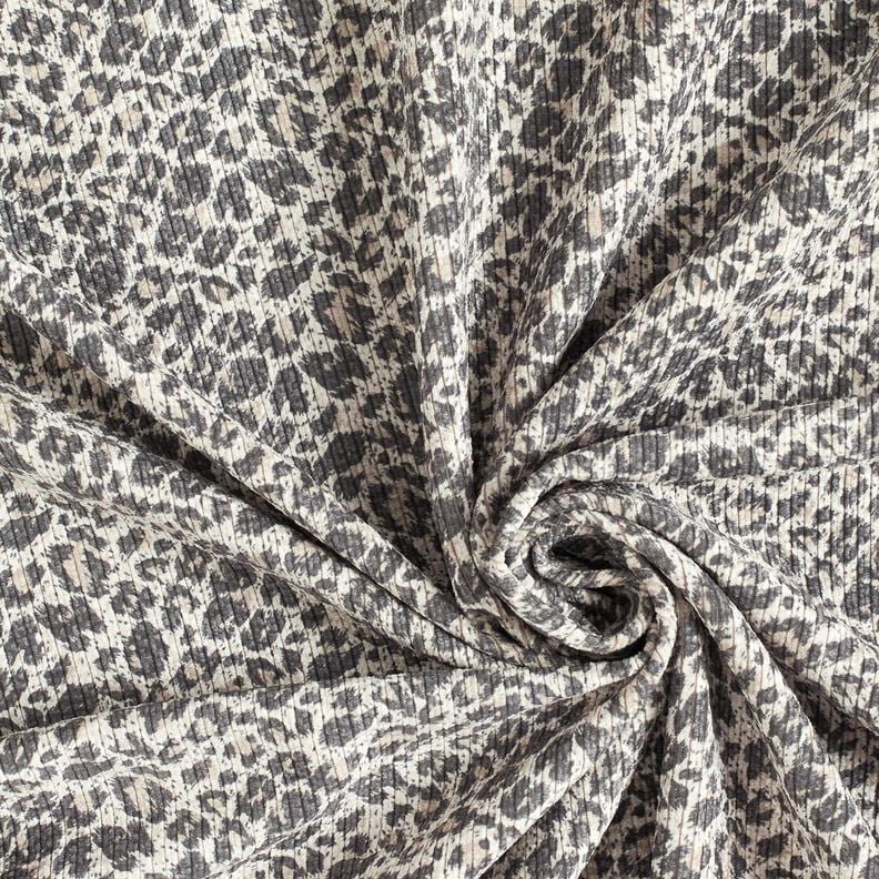 Cord Leoprint – sand/schwarzbraun, image number 3