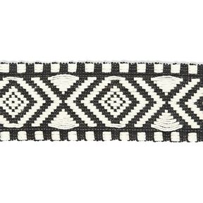 Webband Ikat-Inuit | 4 - schwarz/natur, 