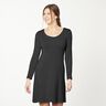 Bambus Viskosejersey Uni – schwarz,  thumbnail number 7