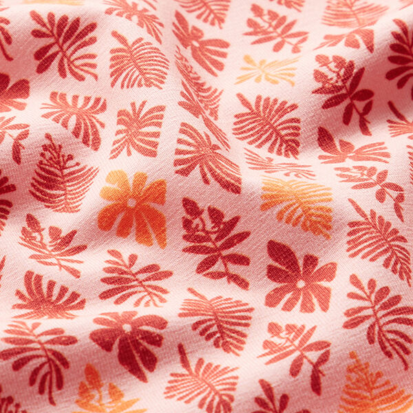 GOTS Baumwolljersey Quatrefoil | Tula – rosa/terracotta, image number 2